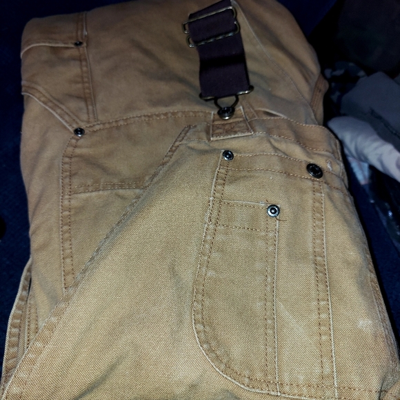 Big Smith insulated duck canvas overalls sz. L - Picture 3 of 7